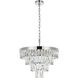 Josephine 10 Light 20 inch Chrome Chandelier Ceiling Light