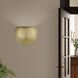 Piedmont 1 Light 10 inch Antique Brass ADA Wall Sconce Wall Light