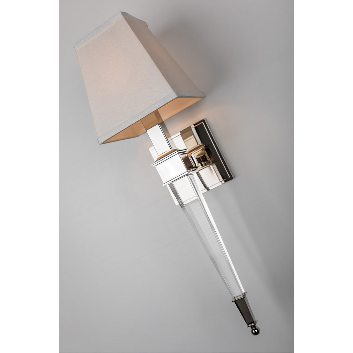 Ruskin 1 Light 5.75 inch Polished Nickel Wall Sconce Wall Light