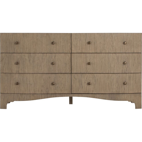 Princeton Blonde Natural / Brushed Bronze Dresser