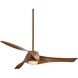 Artemis 58 inch Distressed Koa Ceiling Fan