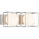 Squircle 2 Light 17.50 inch Wall Sconce