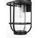 Janney 1 Light 17 inch Black Outdoor Wall Sconce