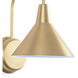 Dublin 1 Light 7.75 inch Natural Brass Wall Sconce Wall Light
