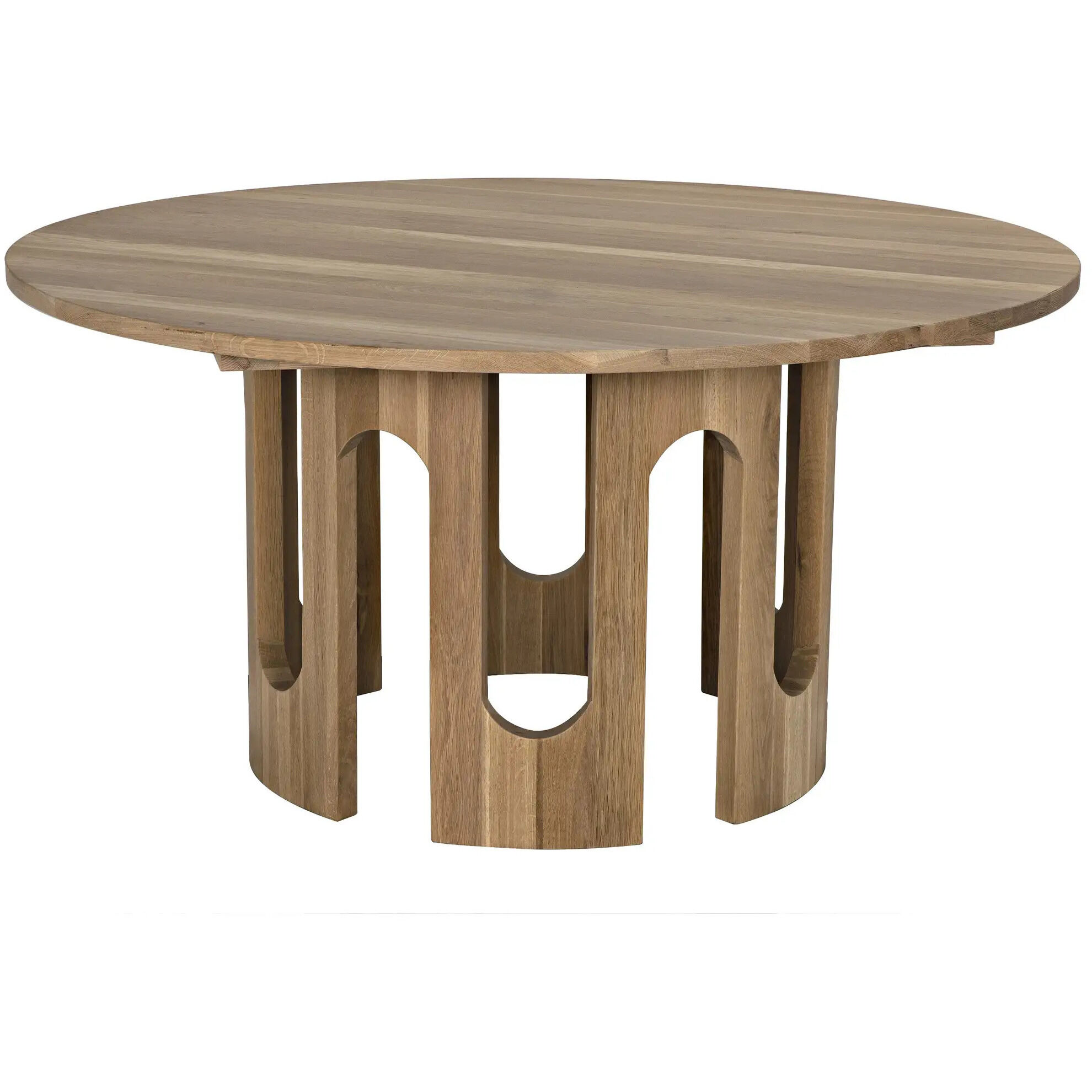 Kirill 60 X 60 inch White Oak Dining Table