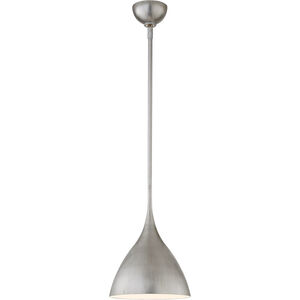 Visual Comfort AERIN Agnes 1 Light 10 inch Burnished Silver Leaf Pendant Ceiling Light, Small ARN5350BSL - Open Box