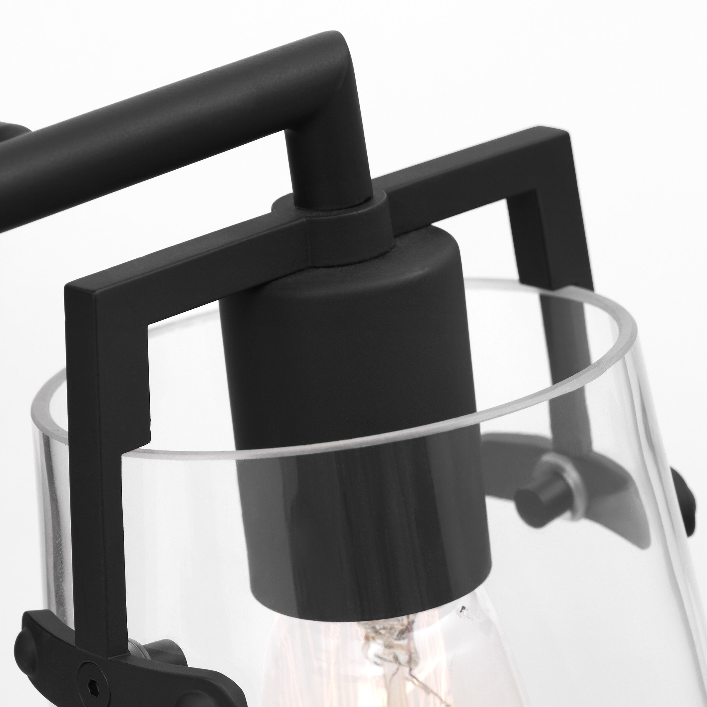 Drew & Jonathan Crofton 2 Light 14.63 inch Midnight Black Wall Bath Fixture Wall Light