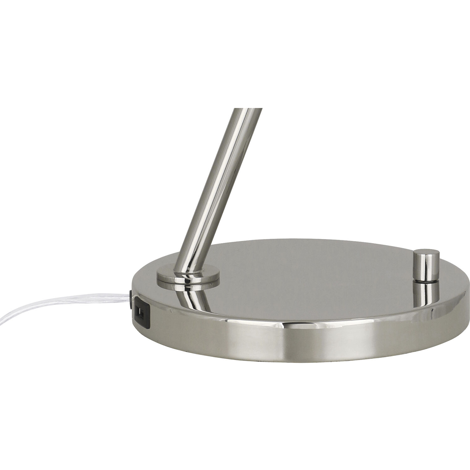 Nova 23.5 inch 100.00 watt Polished Nickel Table Lamp Portable Light