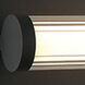 Athena LED 24 inch Matte Black Wall Sconce Wall Light