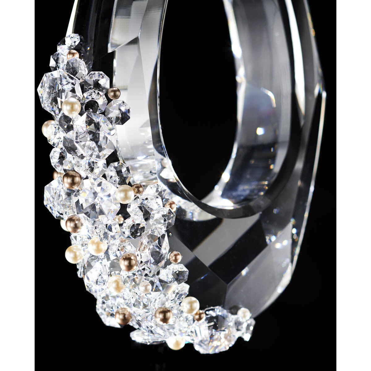 Forever Trinity LED 3.5 inch Polished Chrome Pendant Ceiling Light in Red Rope, Red Rope