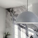 Ofelia LED 20 inch Grey Pendant Ceiling Light, Dome