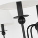 Drew & Jonathan Elsay 6 Light 36.38 inch Midnight Black Chandelier Ceiling Light, Large