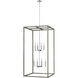 Moffet Street 8 Light 23.5 inch Washed Pine Foyer Pendant Ceiling Light, Extra Large