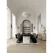 Akemi 3 Light Warm Silver Leaf ADA Wall Sconce Wall Light