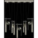 Aria 10 Light 43 inch Silver Pendant Ceiling Light