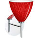 Mia LED 5 inch Chrome Sconce Wall Light
