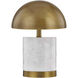 Cora 9.88 inch 2.30 watt Portable Rechargeable Table Lamp Portable Light, By Coco & Dash