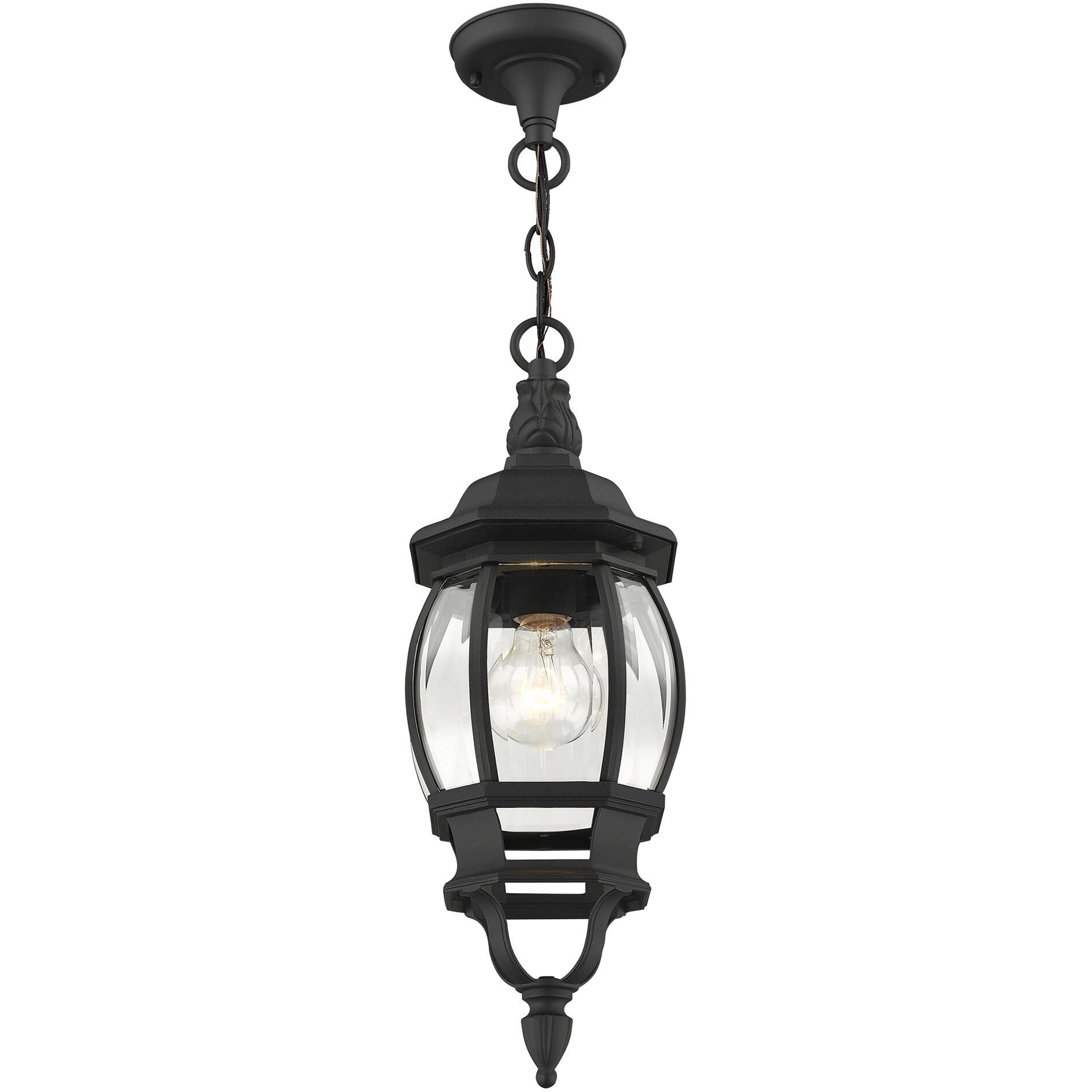 Frontenac 1 Light 18 inch Textured Black Outdoor ADA Wall Lantern