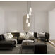 Farrell 5 Light 12 inch Matte Black Chandelier Ceiling Light