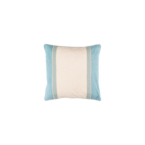 Leona 18 X 18 inch Beige and Medium Gray Throw Pillow