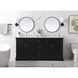 Clarence 72 X 22 X 35 inch Black Vanity Sink Set