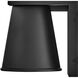 Coastal Elements Hans 1 Light 6.25 inch Black Outdoor Wall Mount