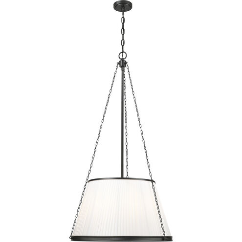 Madeline 6 Light 24 inch Matte Black Pendant Ceiling Light