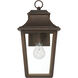 Spring Cove 1 Light 15 inch Matte Bronze Outdoor Wall Lantern, Medium