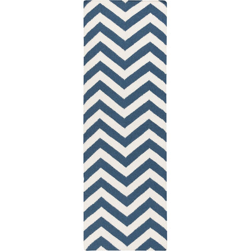 Frontier 96 X 30 inch Navy, Cream Rug