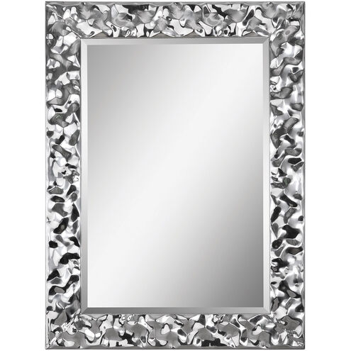 Couture 40 X 30 inch Chrome Wall Mirror