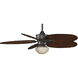 Blades Bamboo Antique Woven Bamboo 22 inch Each Fan Blades