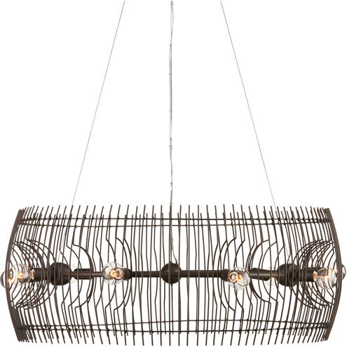 Endicott 9 Light 30.75 inch Bronze Gold Chandelier Ceiling Light