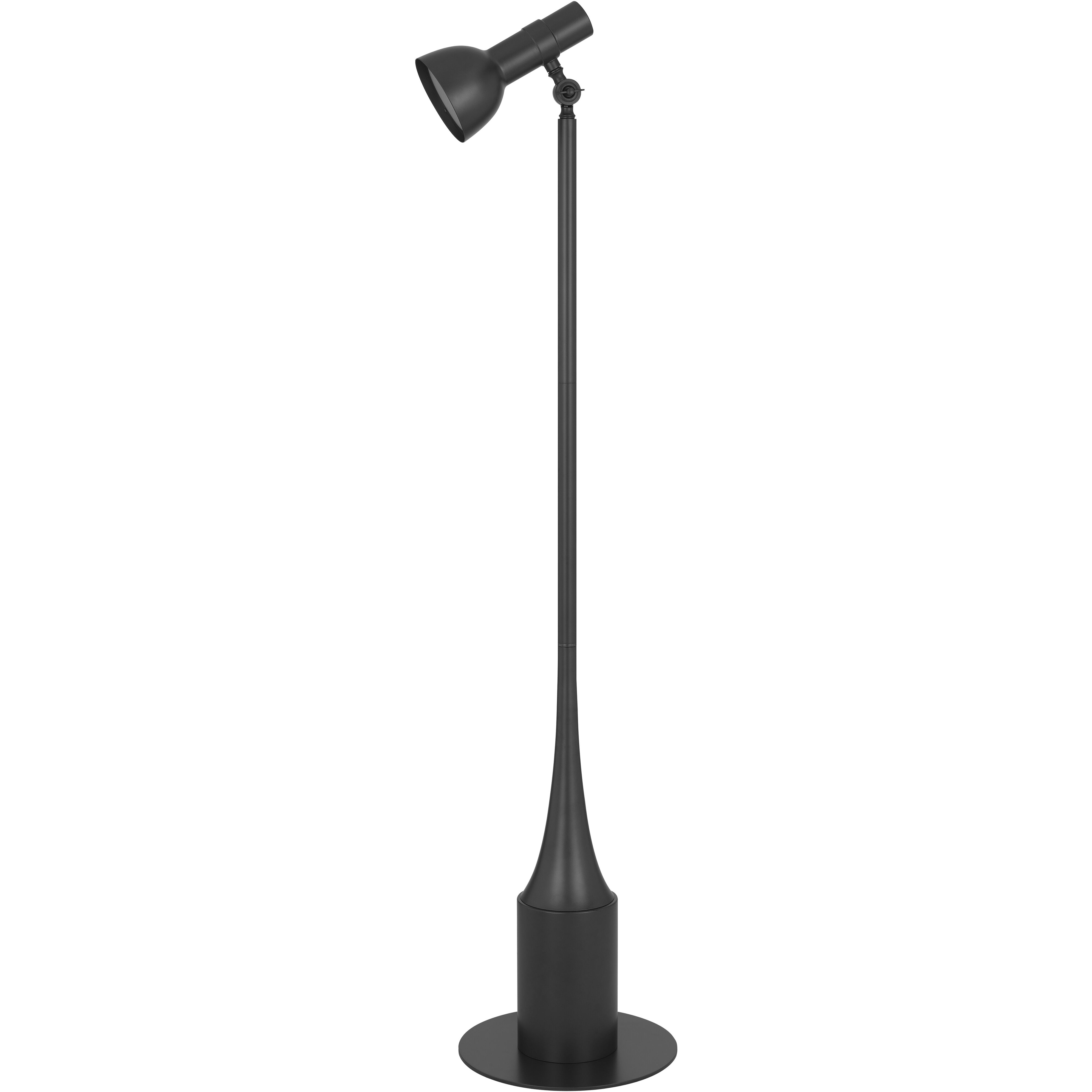 Allanson 55.5 inch 10 watt Charcoal Grey Floor Lamp Portable Light