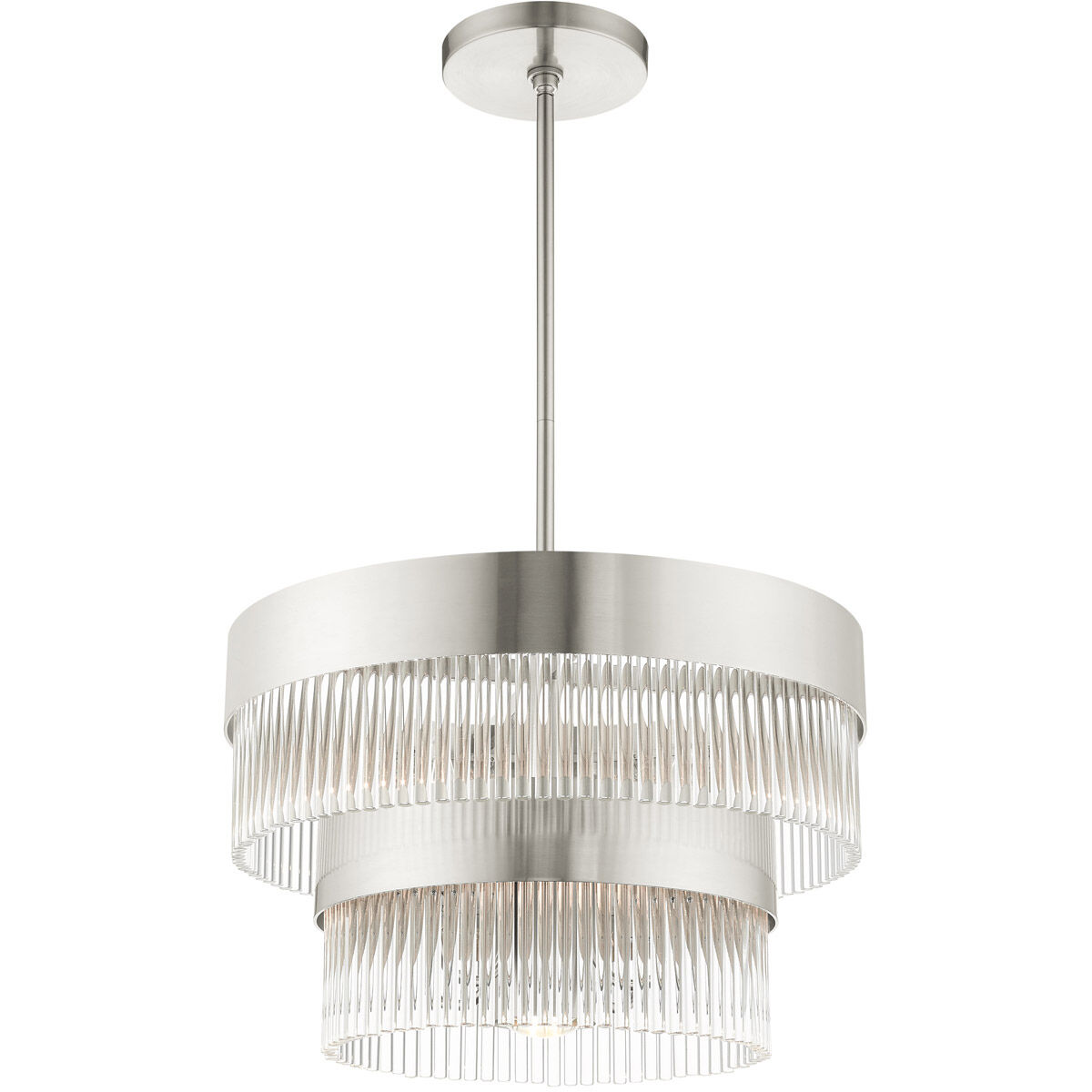 Norwich 5 Light 20 inch Brushed Nickel Chandelier Ceiling Light