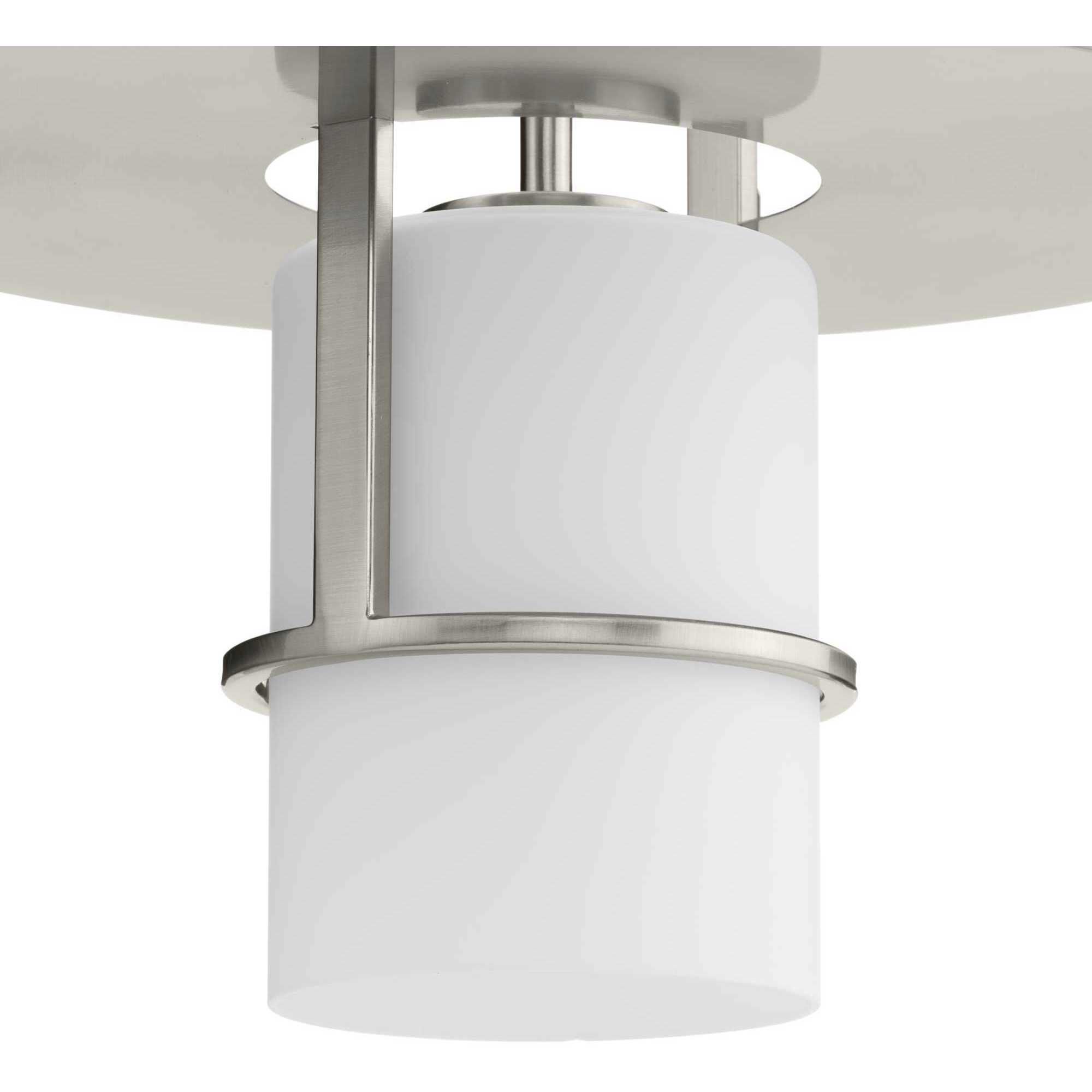 Mystic 1 Light 14 inch Brushed Nickel Pendant Ceiling Light in Burnished Nickel