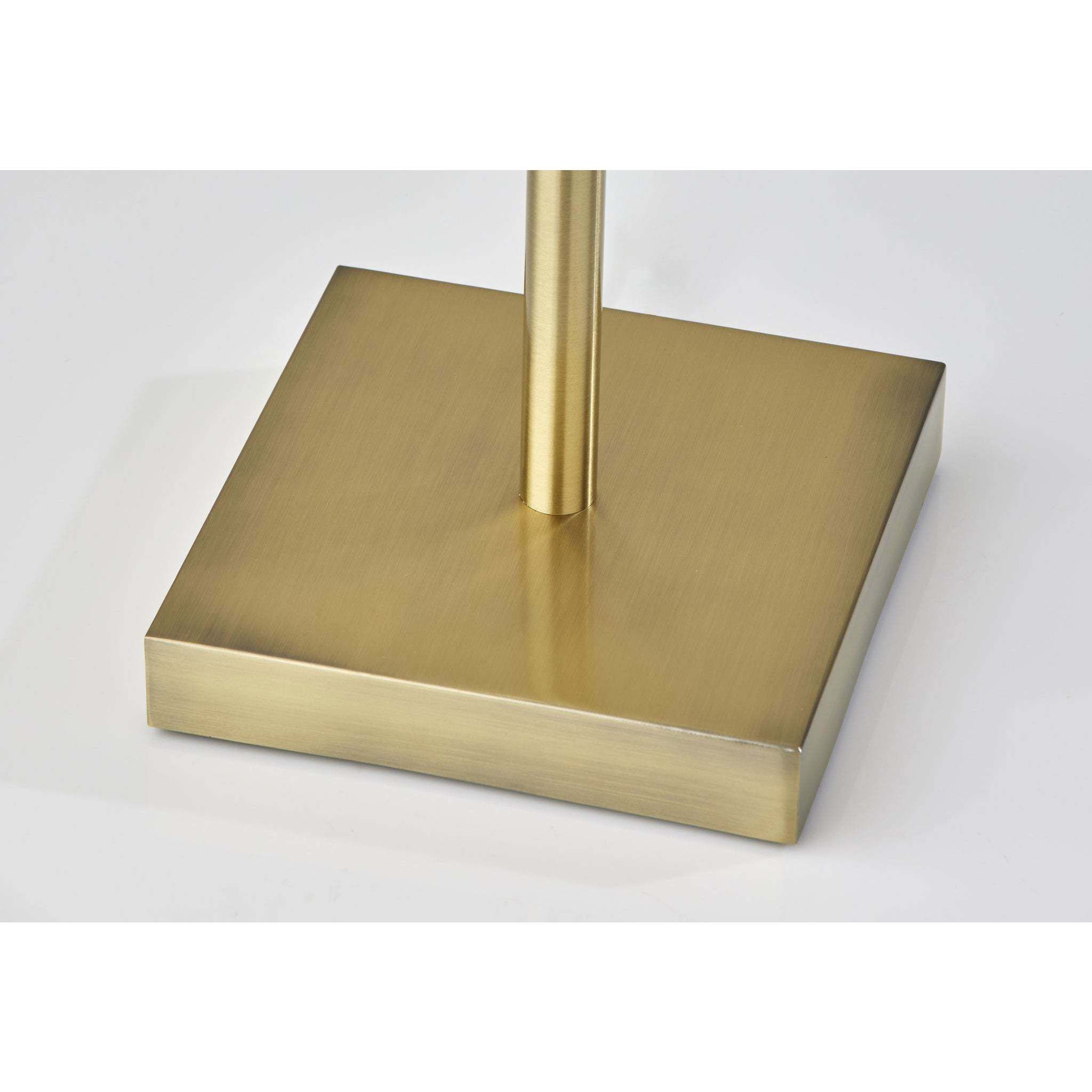 Matilda 62 inch 15.00 watt Antique Brass Floor Lamp Portable Light, with Smart Switch