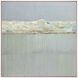 Beyond the Edge Green and Neutral Framed Art