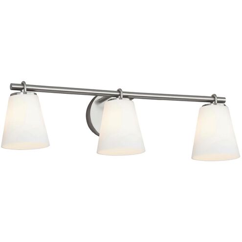 Fusion Collection - Alpino Family 25 inch Brushed Nickel Bath Bar Wall Light