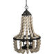 Anita 4 Light 18.9 inch Chandelier Ceiling Light