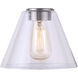 Madison 4 Light 35 inch Brushed Nickel Vanity Light Wall Light