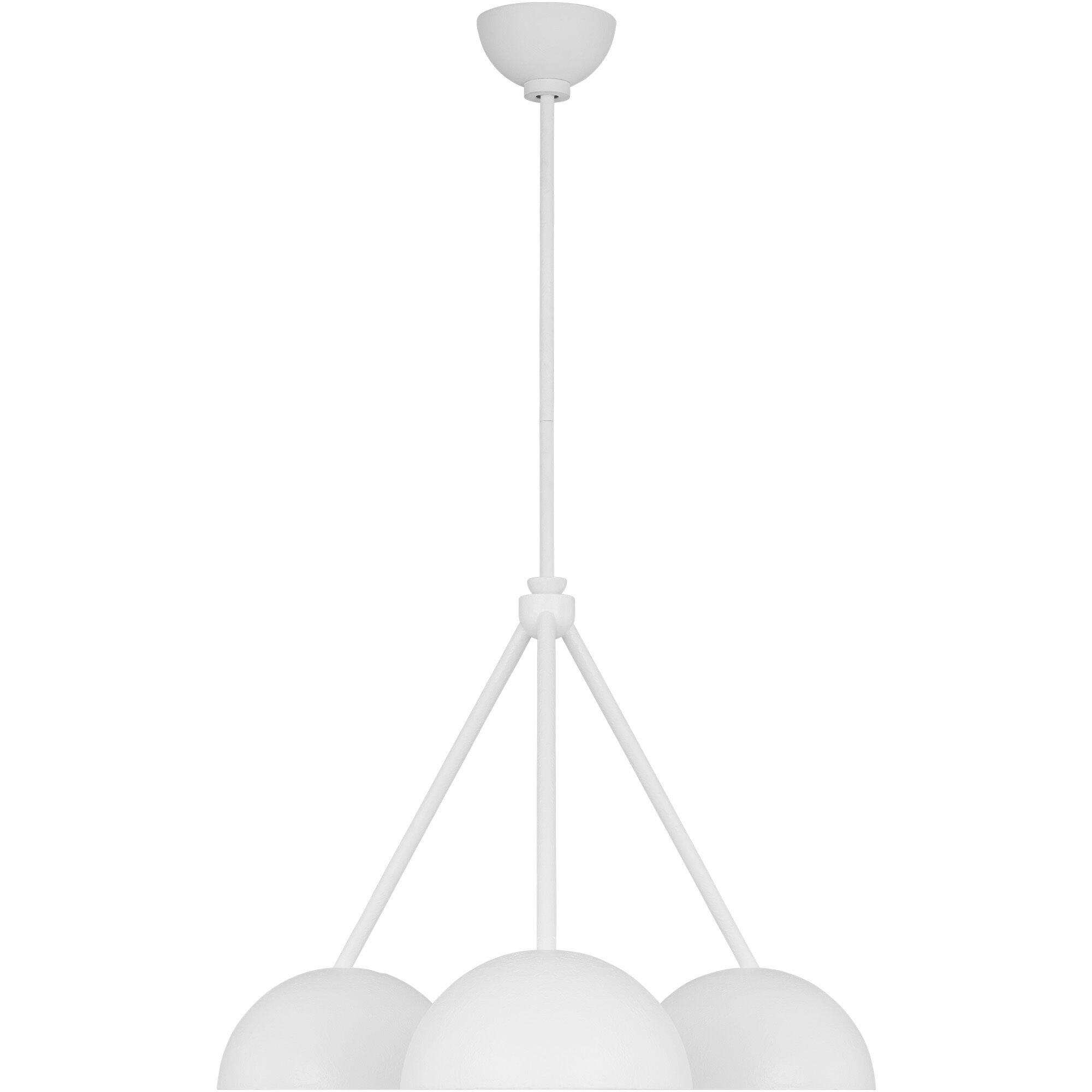 Christiane Lemieux Beaunay 3 Light 26 inch Cast Plaster Chandelier Ceiling Light