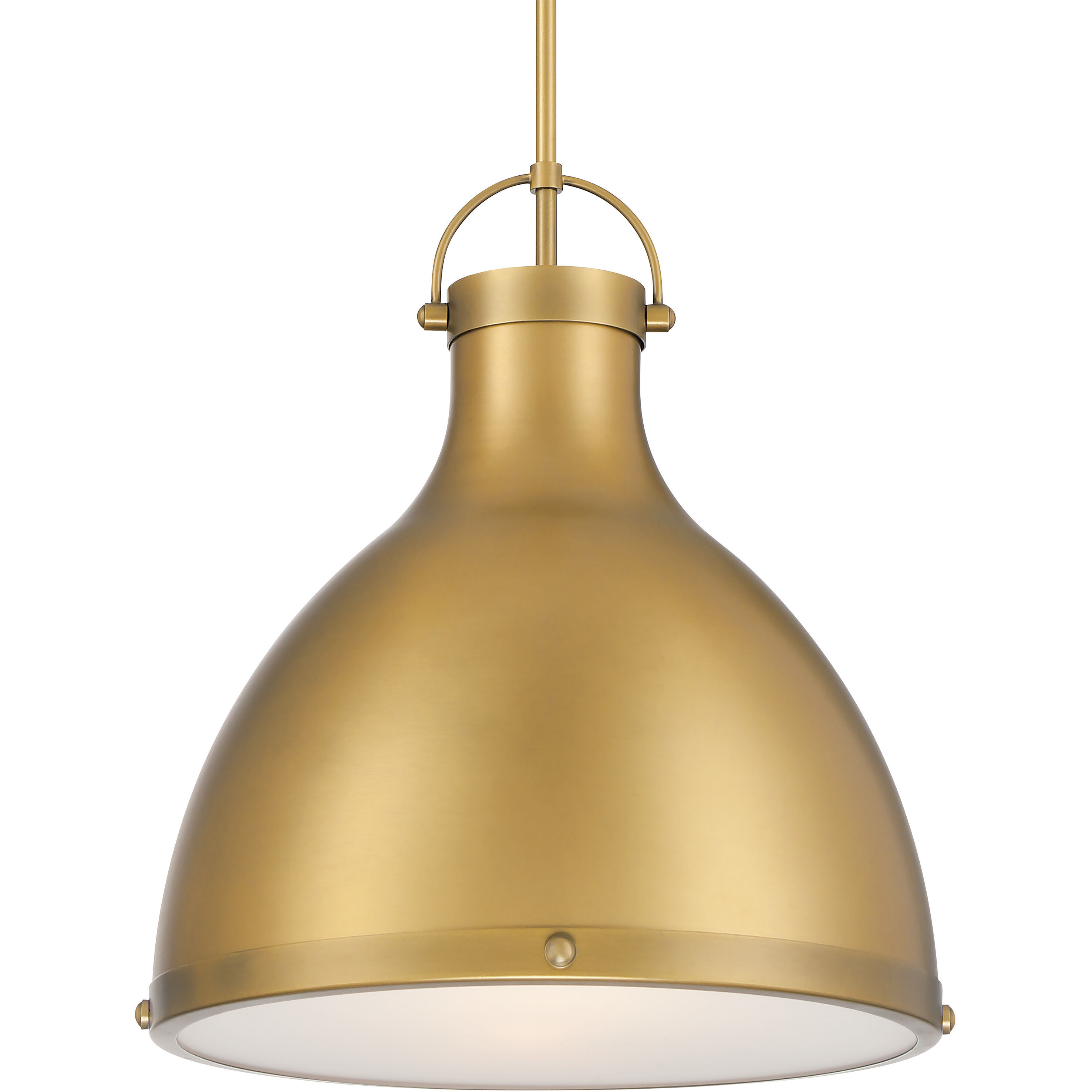 Lynk 1 Light 16.5 inch Legacy Brass Pendant Ceiling Light
