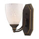 Sea of Azov 1 Light 8 inch Aged Bronze Vanity Light Wall Light