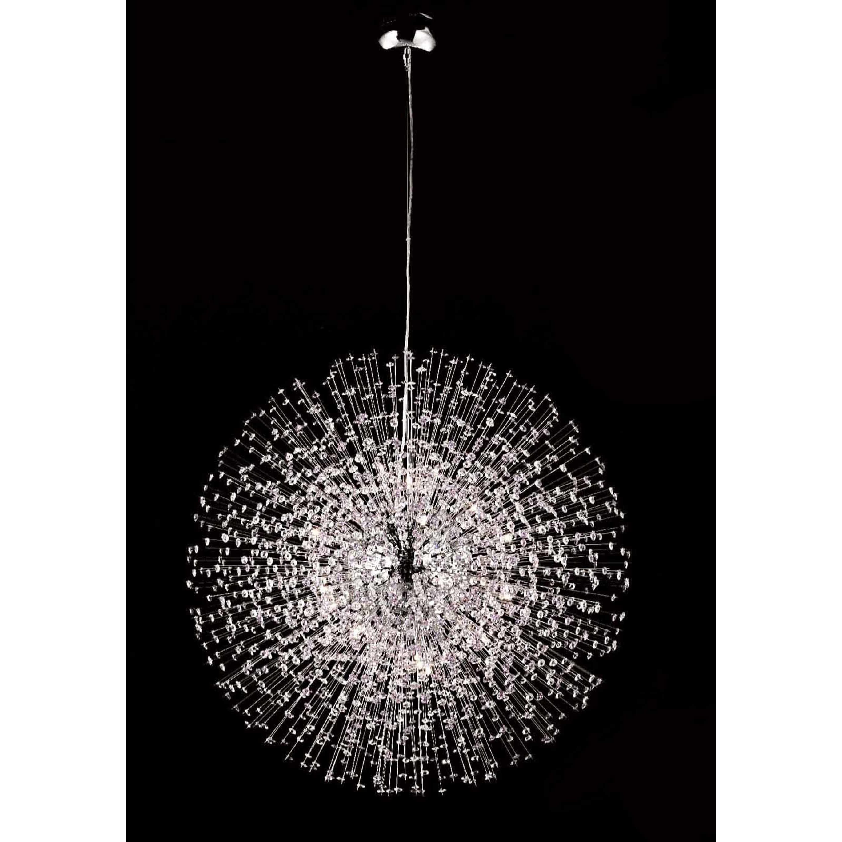 Canada 22 Light 25 inch Chrome Chandelier Ceiling Light