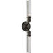 AERIN Casoria LED 4.75 inch Bronze Linear Bath Sconce Wall Light