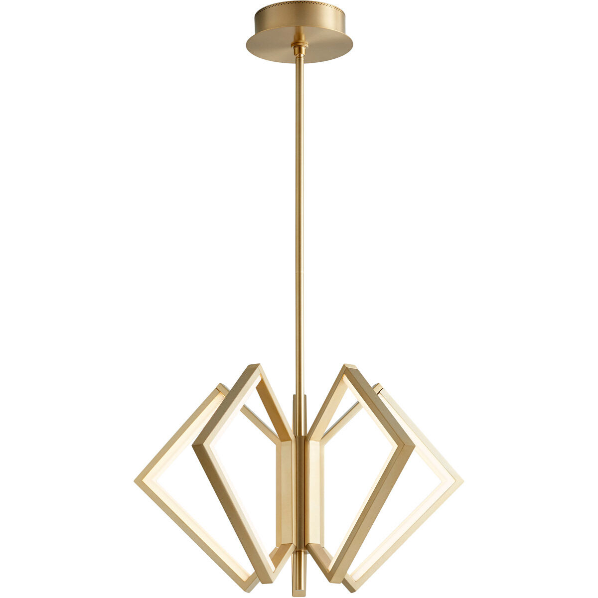 Acadia LED 25 inch Aged Brass Pendant Ceiling Light