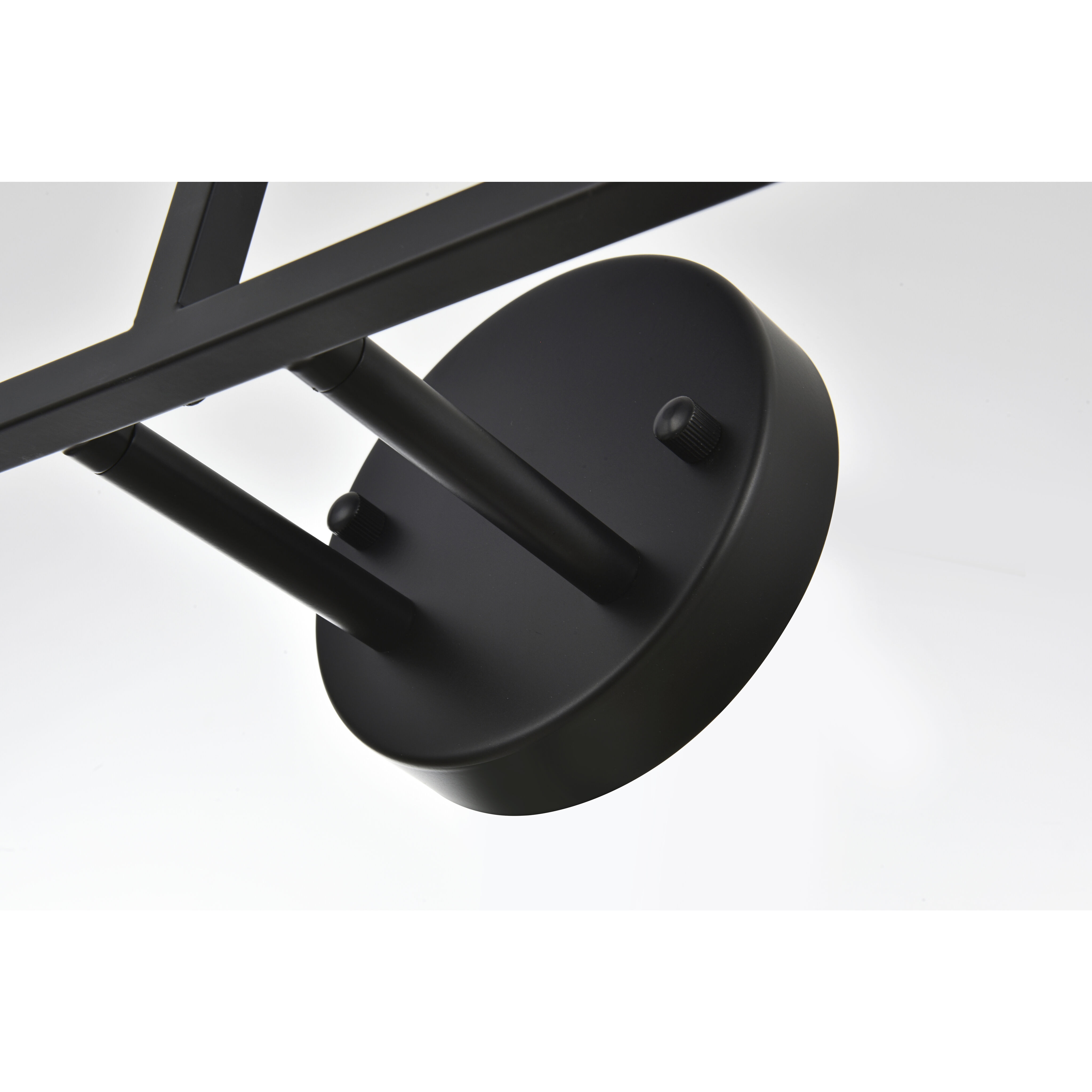 Colson 3 Light 26 inch Black Bath Sconce Wall Light