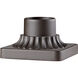 Pier Mounting 6 inch Oil Rubbed Bronze Pier and Post Accessory