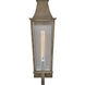 Coastal Elements Georgetown 1 Light 26.75 inch Burnished Bronze Outdoor Wall Mount