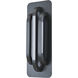 Paton LED 16 inch Matte Black Outdoor Wall Light